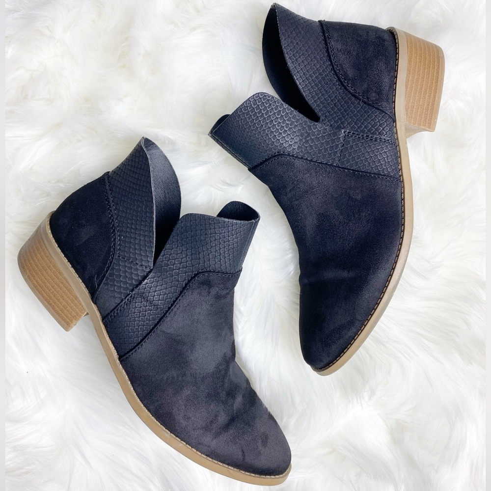 American Eagle Black Ankle Boots Booties Women Size 9.5